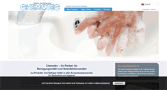 Desktop Screenshot of chemotec.de